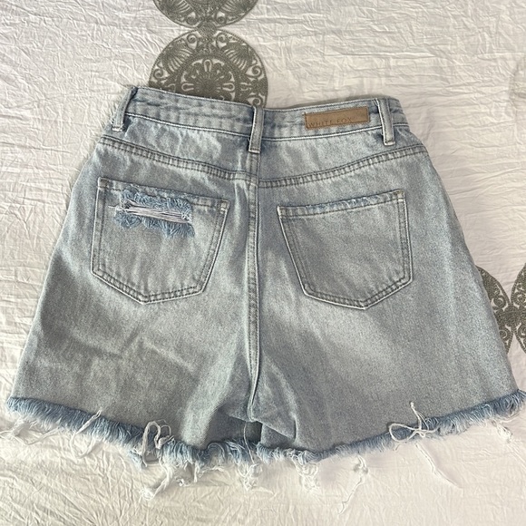 Light Blue Denim Shorts - Size M - Picture 6 of 6